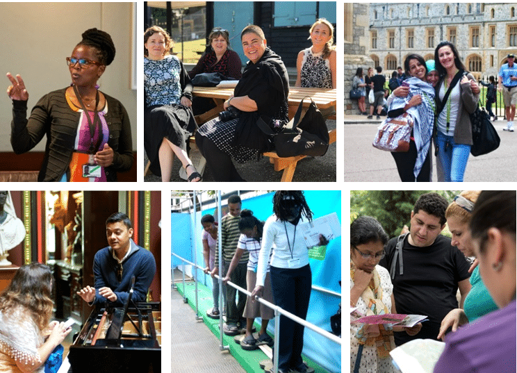 collage of senior fellows
