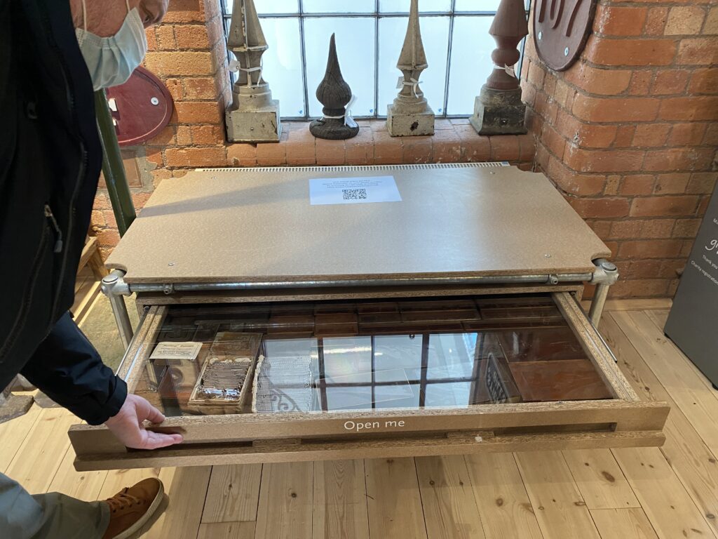 Open storage at the Museum of Making