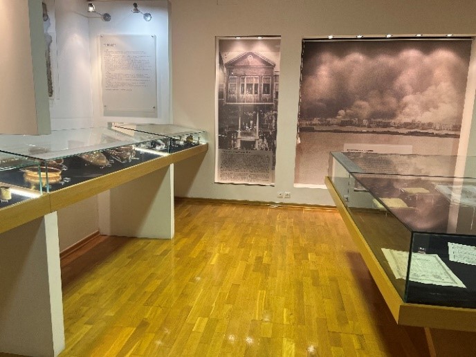 Inside the Aigaleo Asia Minor Culture Museum
