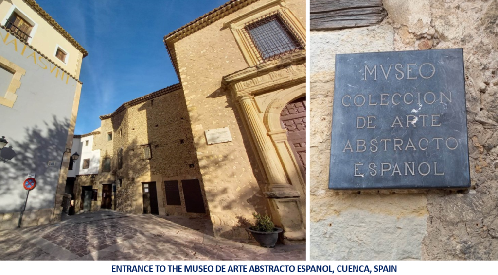 Entrance to the Museo de Arte Abstracto Espanyol