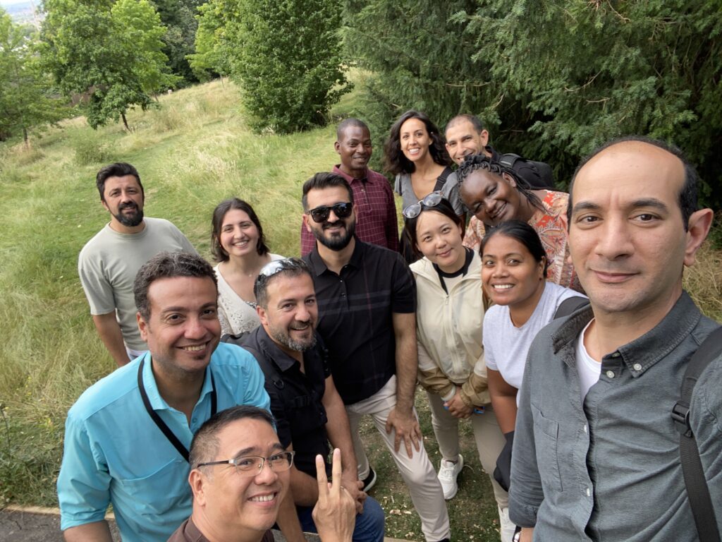 The 2023 ITP cohort at the Horniman Museum.