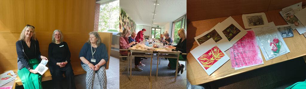 Photographs from the age-friendly programme session,