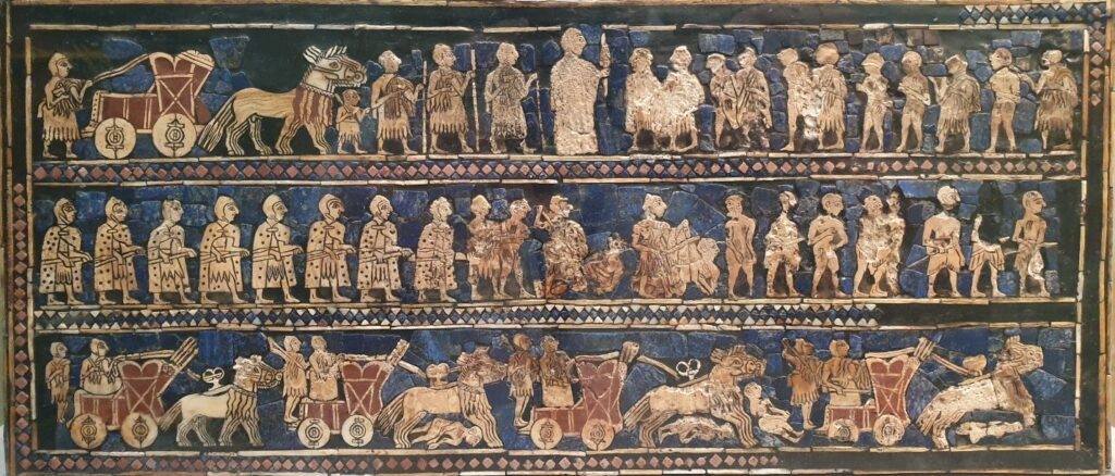 Photograph of the Standard of Ur