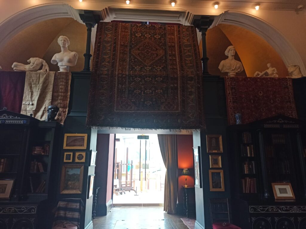 Inside the studio at Leighton House