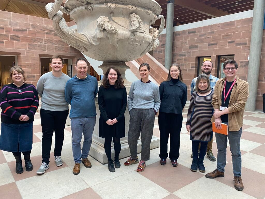 The ITP team and UK partners photographed at the Burrell Collection.