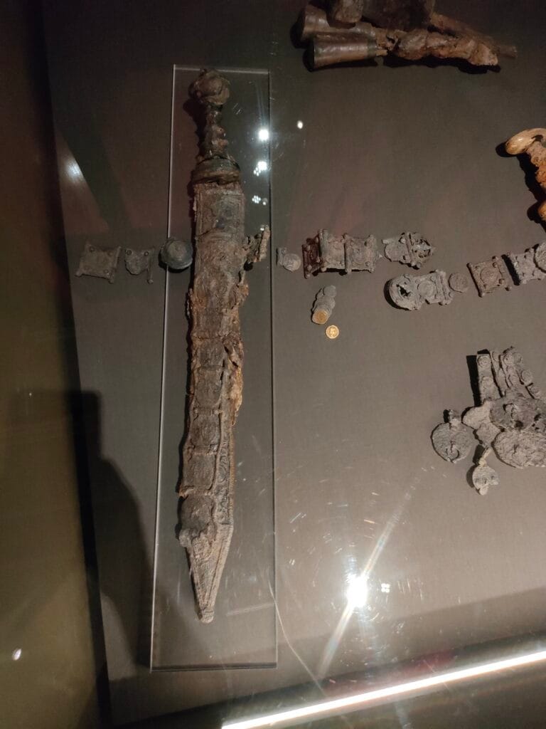 Photograph of a sword