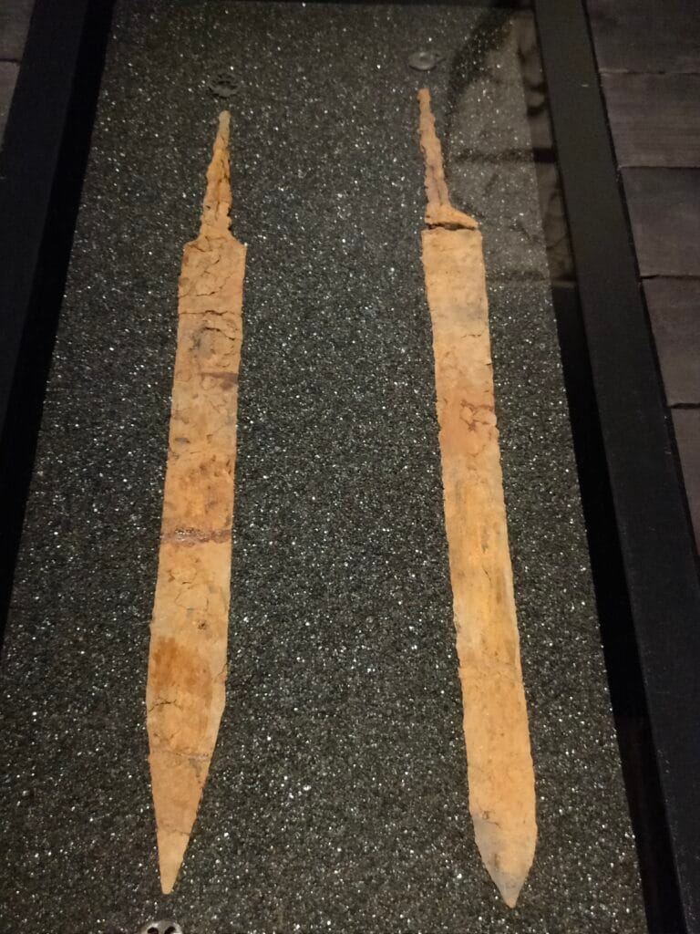 Photograph of Roman swords
