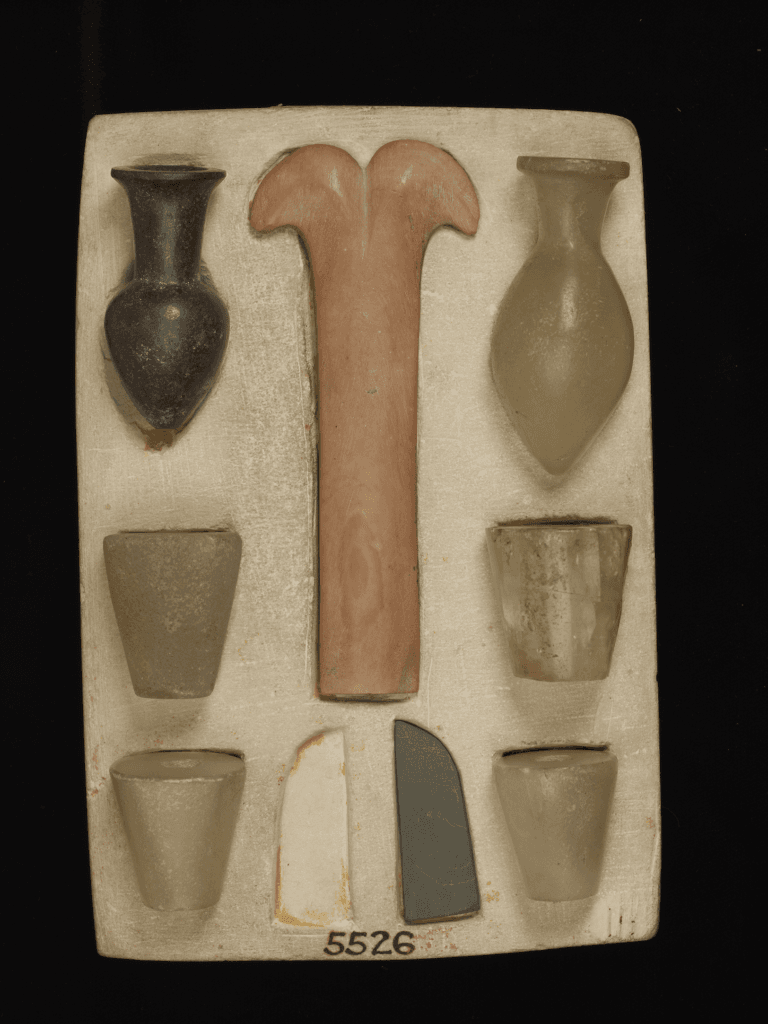 Model set of equipment for the Opening of the Mouth ceremony 